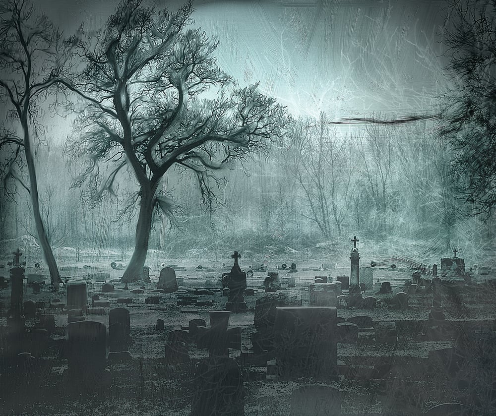 Creepy-graveyard-at-night